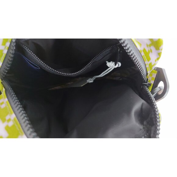 NWT Baggu Sport Crossbody / Pouch - Pink Pistachio Pixel Gingham - discontinued! - Picture 6 of 9